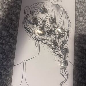 Silver Hair Cuffs - Women Accessories